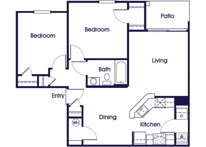 Suite A Floorplan
